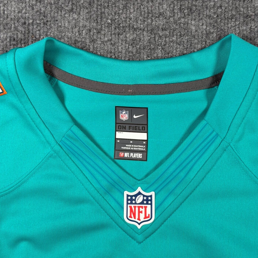 Nike Miami Dolphins Jersey Womens Medium Aqua Ryan Tannehill 17 NFL On Field - Picture 3 of 12